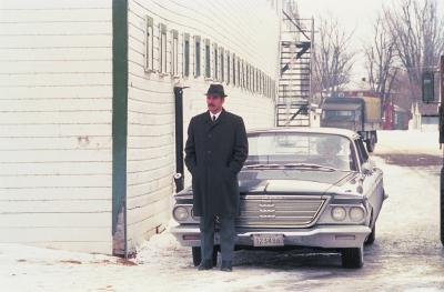 The Standing in Front of a Car Show